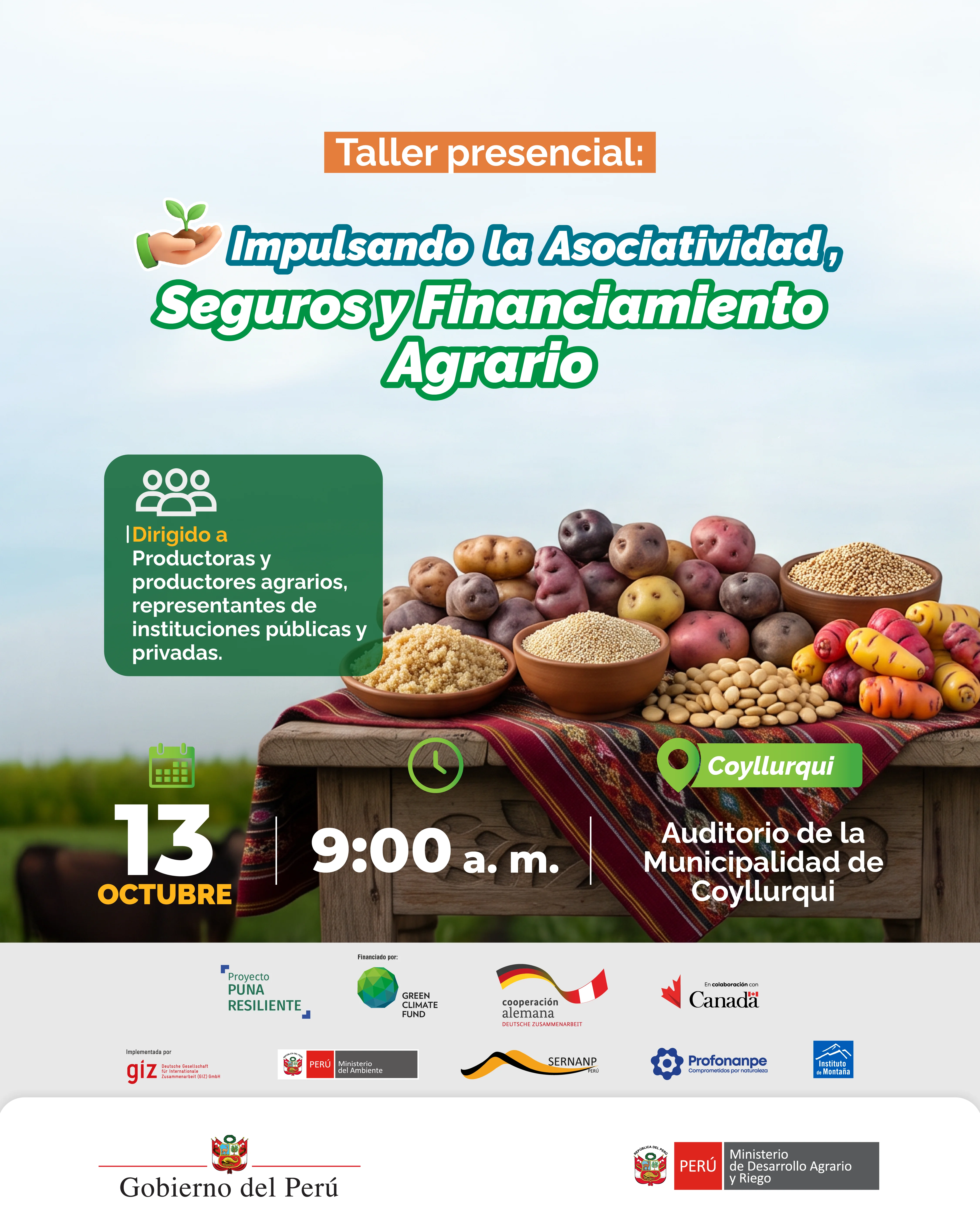 Taller AGROIMPULSO en Coyllurqui