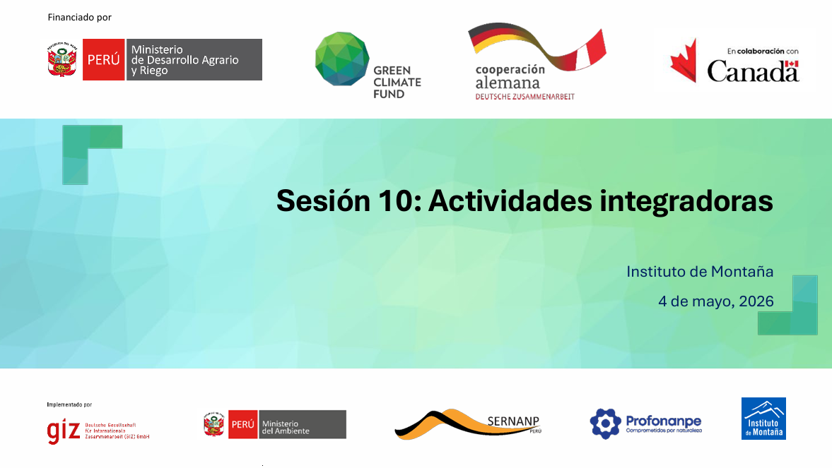Sesión 10: Actividades Integradoras (IdM)